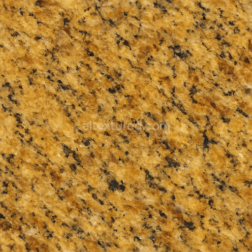Seamless 8K golden granite 3d texture pbr showing granite tonal variation and granite sparkle with natural gloss