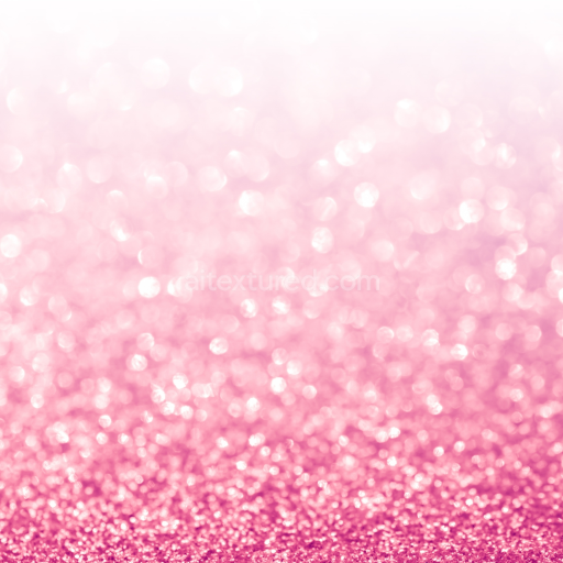 Seamless 3D PBR Texture of Pink Glitter Sparkle with Soft Bokeh Effect