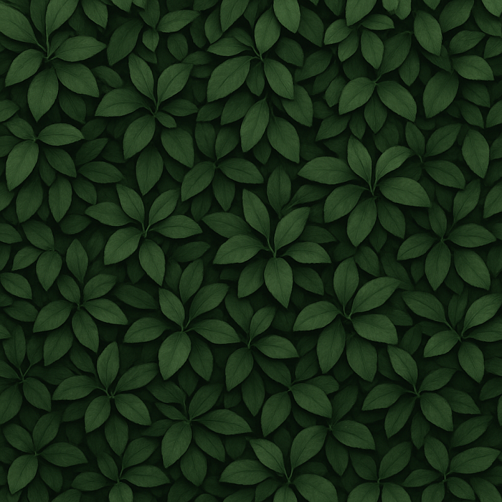 Matte Dense Foliage seamless PBR texture preview