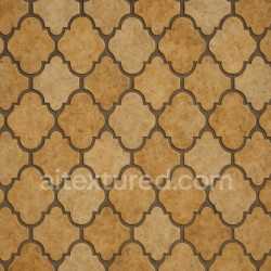 seamless Moroccan Arabesque Repeating texture 8k free download PBR