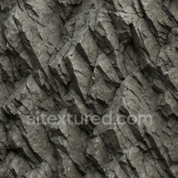 seamless Jagged Mountain Rock Seamless Texture texture 1024x1024 free download PBR