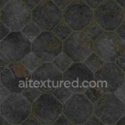 seamless Paving Stones Tileable Seamless Dark Textured Realistic Pbr Surface Pattern texture 8k free download PBR
