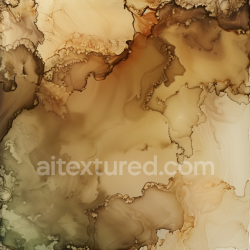 seamless Seamless 3D Alcohol Ink PBR Texture with Brown and Beige Fluid Marbling texture 8k free download PBR