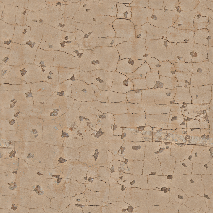 Chipped Concrete Wall - Concrete Wall Outdoor Painted Chipped Concrete seamless PBR texture preview