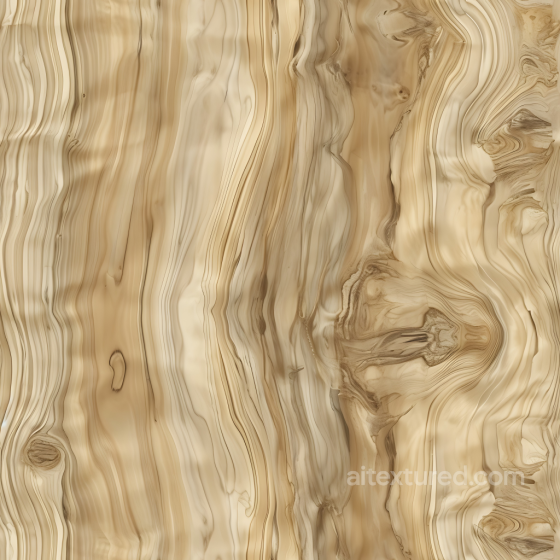 Smooth Light Wood Seamless Texture with Flowing Grain and Knots Wood texture preview