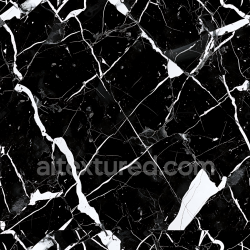 seamless Seamless 3D Black Marble PBR Texture with Bold White Veins and Glossy Finish texture 8k free download PBR