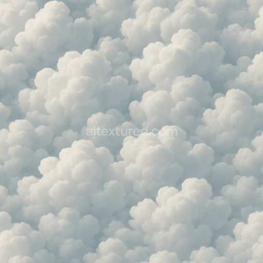 Fluffy Storm Cloud Seamless Texture