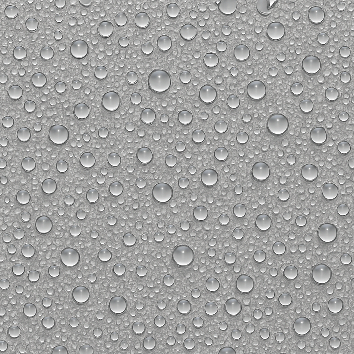 Condensation Beads On Plastic Surface seamless PBR texture preview
