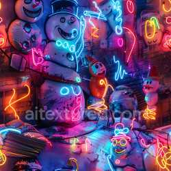 seamless Seamless 3D PBR Graffiti Texture Featuring Neon Paint and Urban Decay on Bricks texture 8k free download PBR