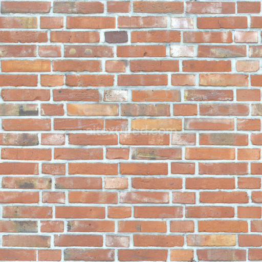 Bricks Seamless Pbr Tileable Texture Surface Building Red Weathered Urban