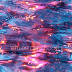 seamless Seamless 3D PBR Texture Featuring Glossy Liquid Surface with Vibrant Blue and Pink Highlights texture 8k free download PBR