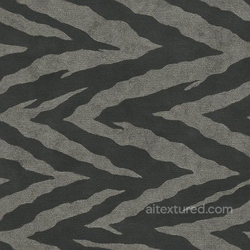 Urban Gray Tiger Stripe Camouflage Fabric seamless Color Camouflage PBR texture