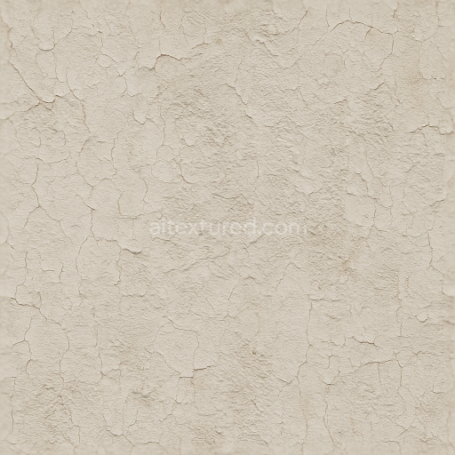 Seamless 3d texture pbr 8k distressed cracked paint stucco wallpaper with embossed plaster texture finish