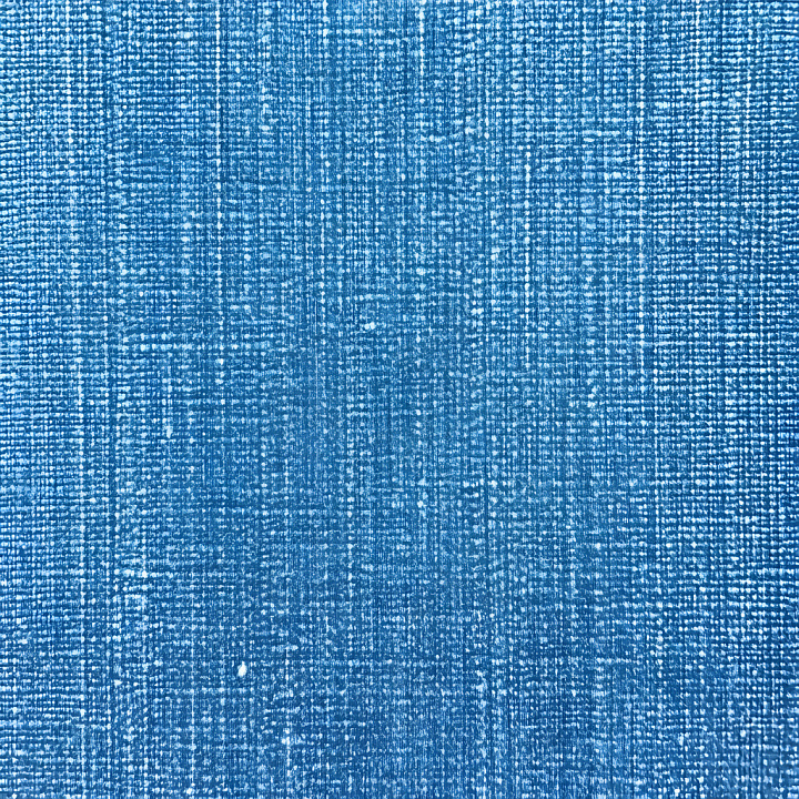 Cracked Denim Fabric with Distressed Blue Weave seamless PBR texture preview