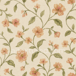 seamless Seamless 3d texture pbr 8k floral vines wallpaper with hand painted style texture 8k free download PBR