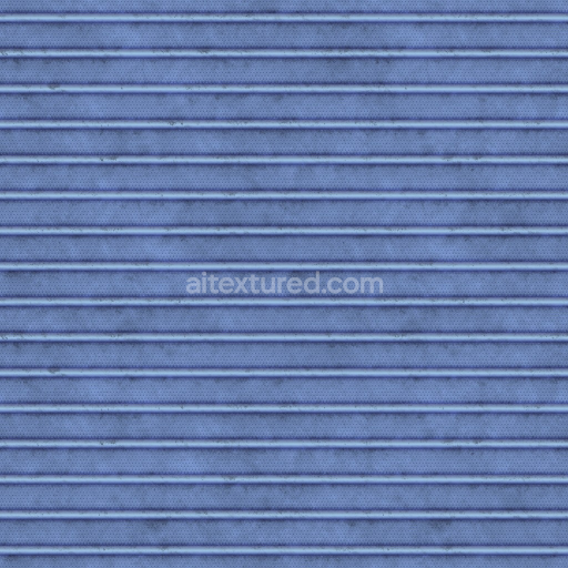 Archviz Corrugated Gate Metal Substance Designer — Seamless PBR Texture