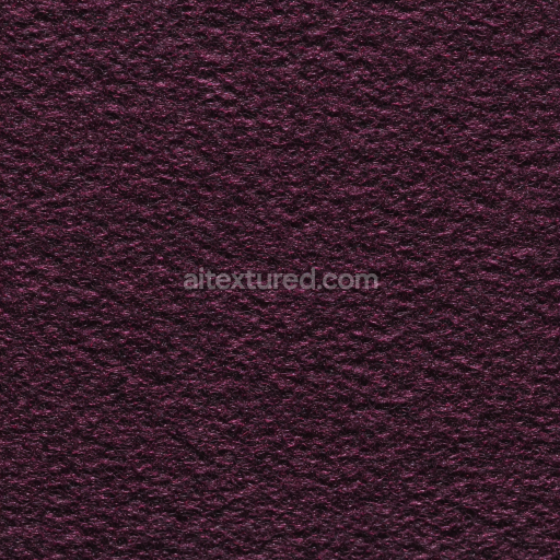 Seamless 3D Felt PBR Texture Featuring Dense, Deep Purple Wool Fibers