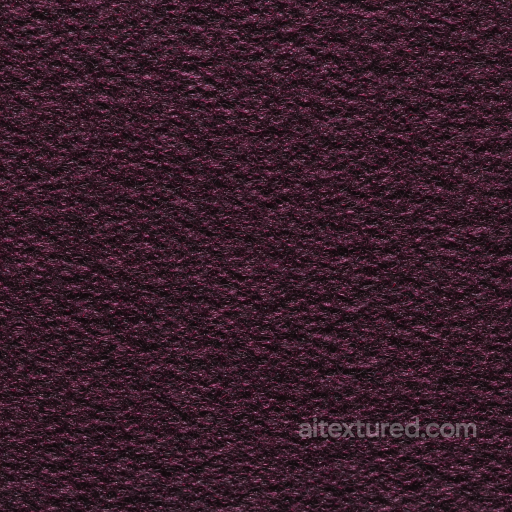Felt PBR Texture Featuring Dense, Deep Purple Wool Fibers seamless Felt PBR texture