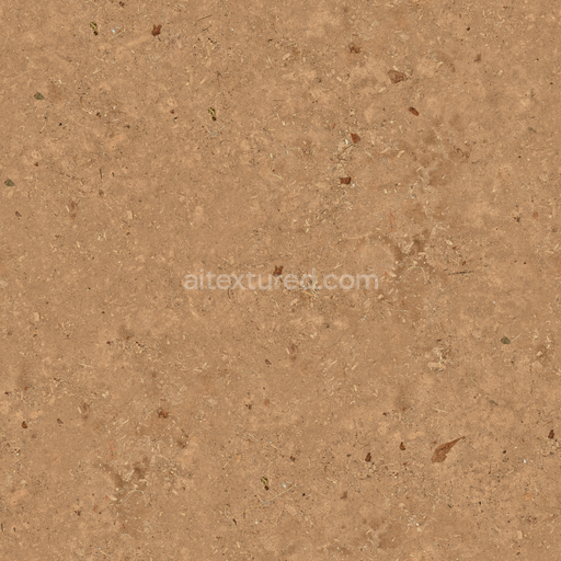 Dirt Ground Brown — Dirt Floor Dirt Uneven Mud Debris — PBR seamless 3D texture
