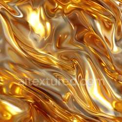 seamless Seamless 3D PBR Glossy Texture Featuring Liquid Gold and Smooth Reflective Swirls texture 8k free download PBR