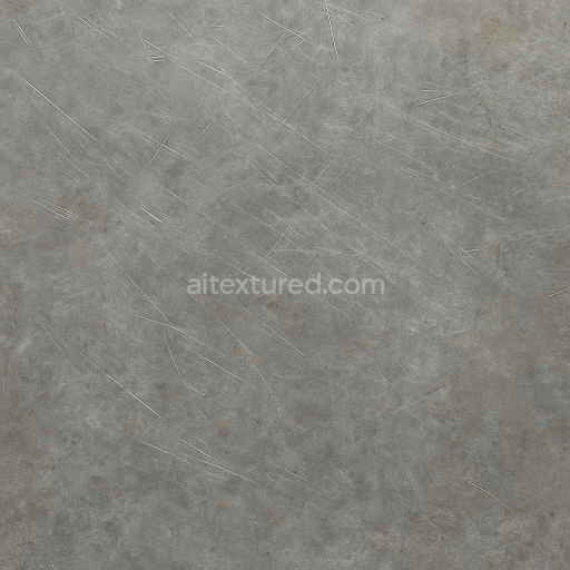 Seamless 3d texture pbr 8k scratched steel surface with scuffed surface and abrasion marks