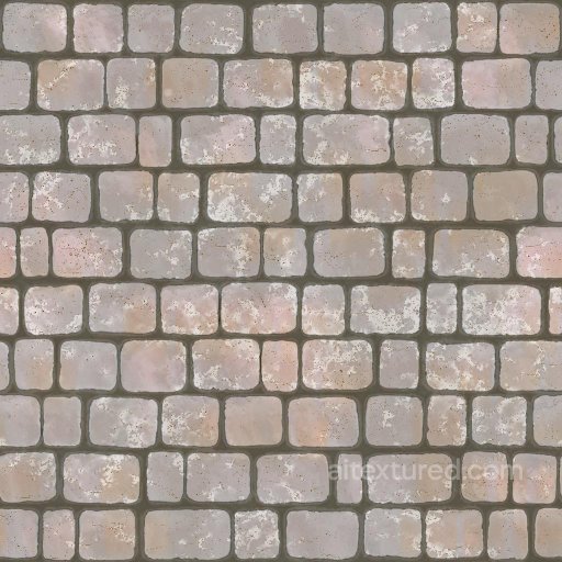 Classic Cobblestones with Puddles | Free PBR seamless Tile PBR texture