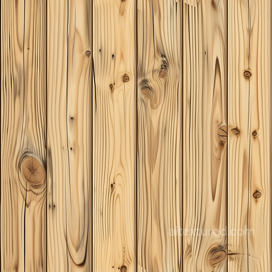 Light Pine Wood Planks Texture with Natural Knots and Grain Wood texture preview