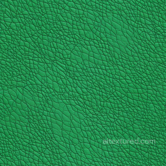 Cracked Green Leather Texture With Fine Wrinkles Leather texture preview