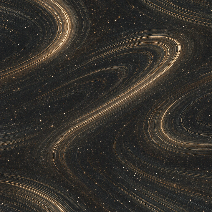 Planetary Rings With Dust Rings And Orbital Debris Patterns seamless PBR texture preview