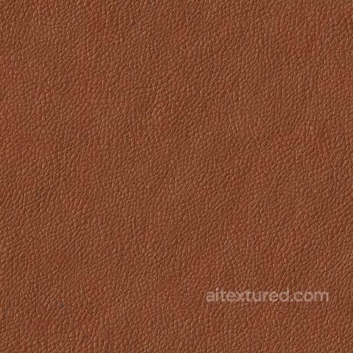 Brown Pebbled Grain Leather PBR Texture with Fine Natural Grain seamless Leather PBR texture