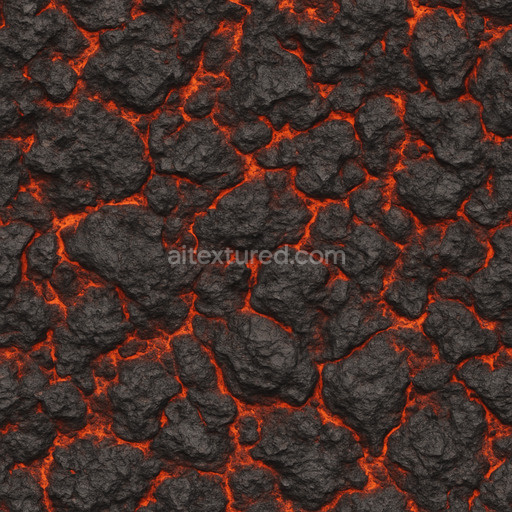 Seamless Volcanic Rock Texture