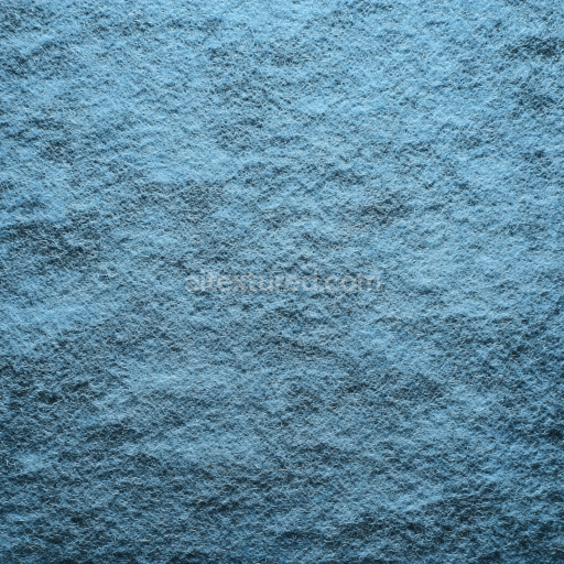 Seamless 3D Felt PBR Texture Featuring a Soft, Brushed Blue Fiber Surface