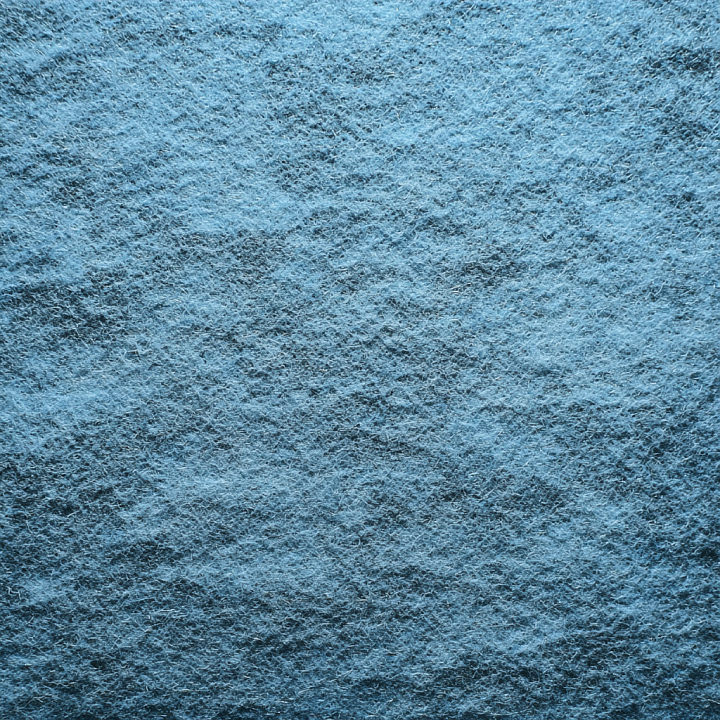 Felt Featuring a Soft, Brushed Blue Fiber Surface seamless PBR texture preview