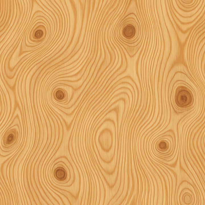 Decorative Pine Wood seamless PBR texture preview