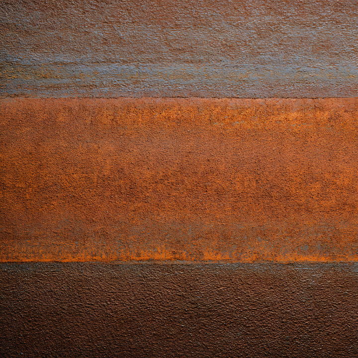 Rusty Metal with Rough Cracked and Corroded Surface seamless PBR texture preview