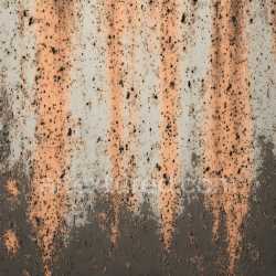 seamless Seamless 3D Rusty Metal PBR Texture Featuring Corrosion Holes and Orange Streaks texture 8k free download PBR
