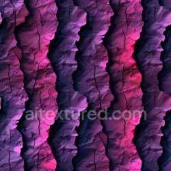 seamless Seamless 3D Cracked Stone PBR Texture with Purple-Pink Gradient and Jagged Crevices texture 8k free download PBR