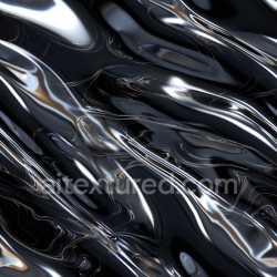 seamless Seamless 3D PBR Texture of Glossy Black Liquid with Flowing Waves and Highlights texture 8k free download PBR