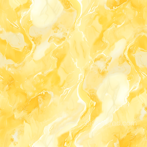 Butter Yellow Marble Polished Stone PBR Texture with Vivid Pastel Swirls seamless Marble PBR texture