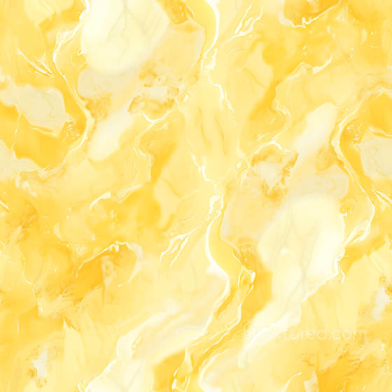 Butter Yellow Marble Polished Stone PBR Texture with Vivid Pastel Swirls Marble texture preview