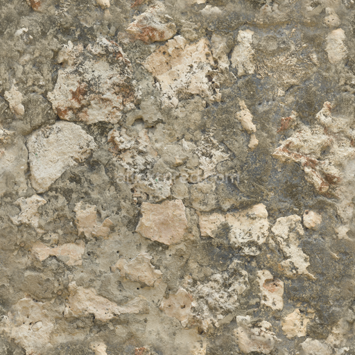 Coral Fort Wall — Fort Wall Rough Wall Rough Uneven — PBR seamless 3D texture