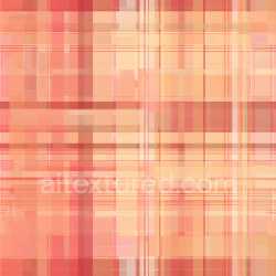 seamless Seamless 3D PBR Plaid Fabric Texture Featuring Warm Peach and Coral Stripes texture 8k free download PBR