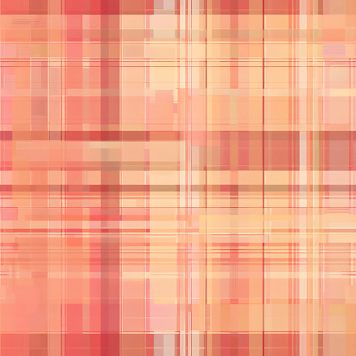Plaid Metal Featuring Warm Gradient Panels and Fine Grid Lines seamless PBR texture preview