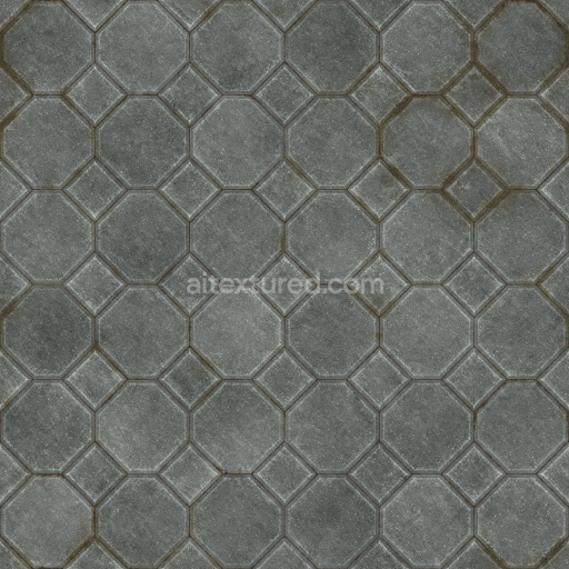 Paving Stones Textured Seamless Tileable Pbr Concrete Outdoor Weathered Gray