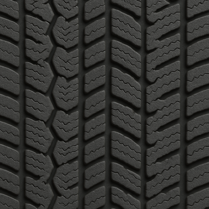 Synthetic Tire Tread Rubber seamless PBR texture preview