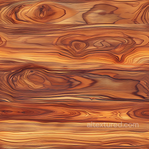 Of Warm Rustic Wooden Planks With Vivid Grain And Knots seamless Wood PBR texture