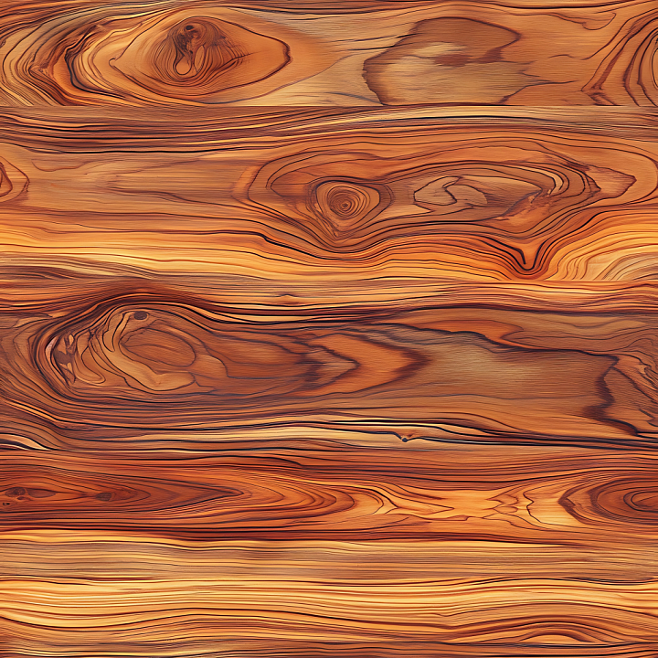 Of Warm Rustic Wooden Planks With Vivid Grain And Knots Wood seamless PBR texture preview