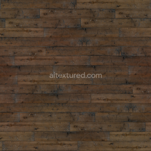 Wood Planks Seamless Pbr Texture Grain Dark