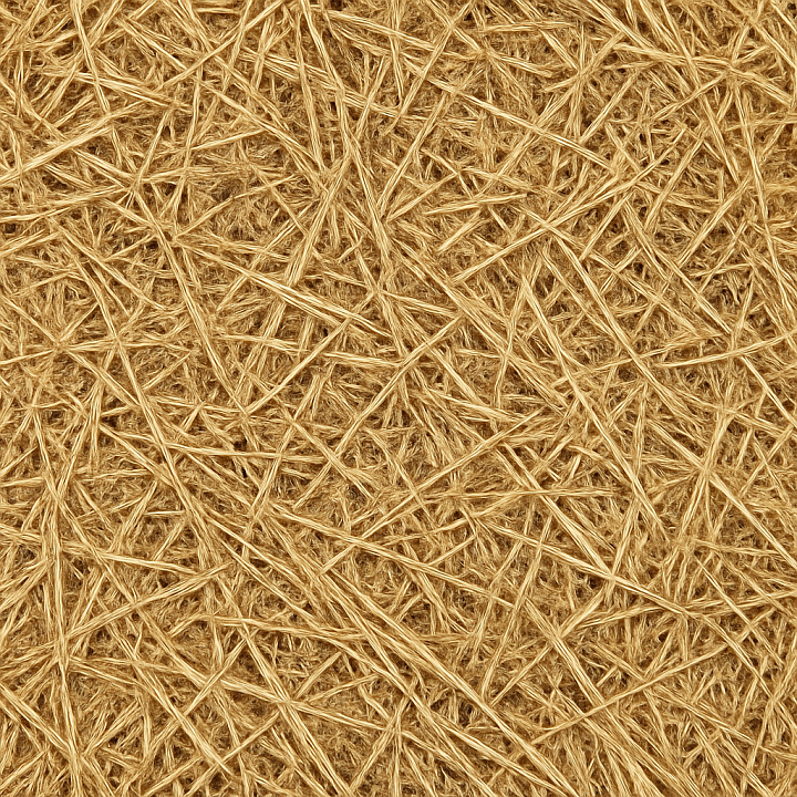Smooth Hay seamless PBR texture preview
