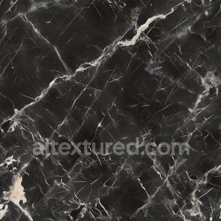 seamless Seamless 3D Black Marble PBR Texture with Natural White Veins and Polished Finish texture 8k free download PBR